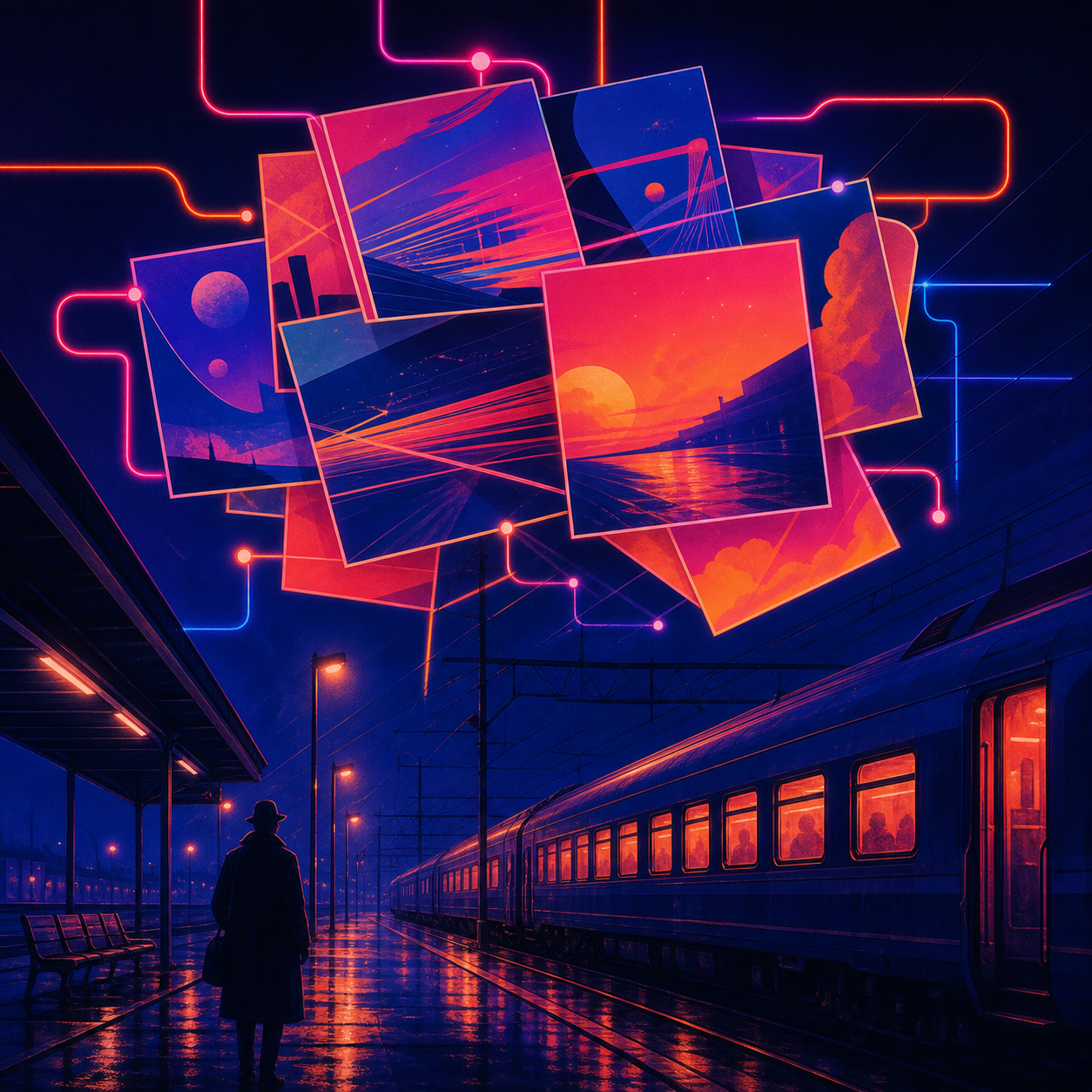Electric Postcards album cover