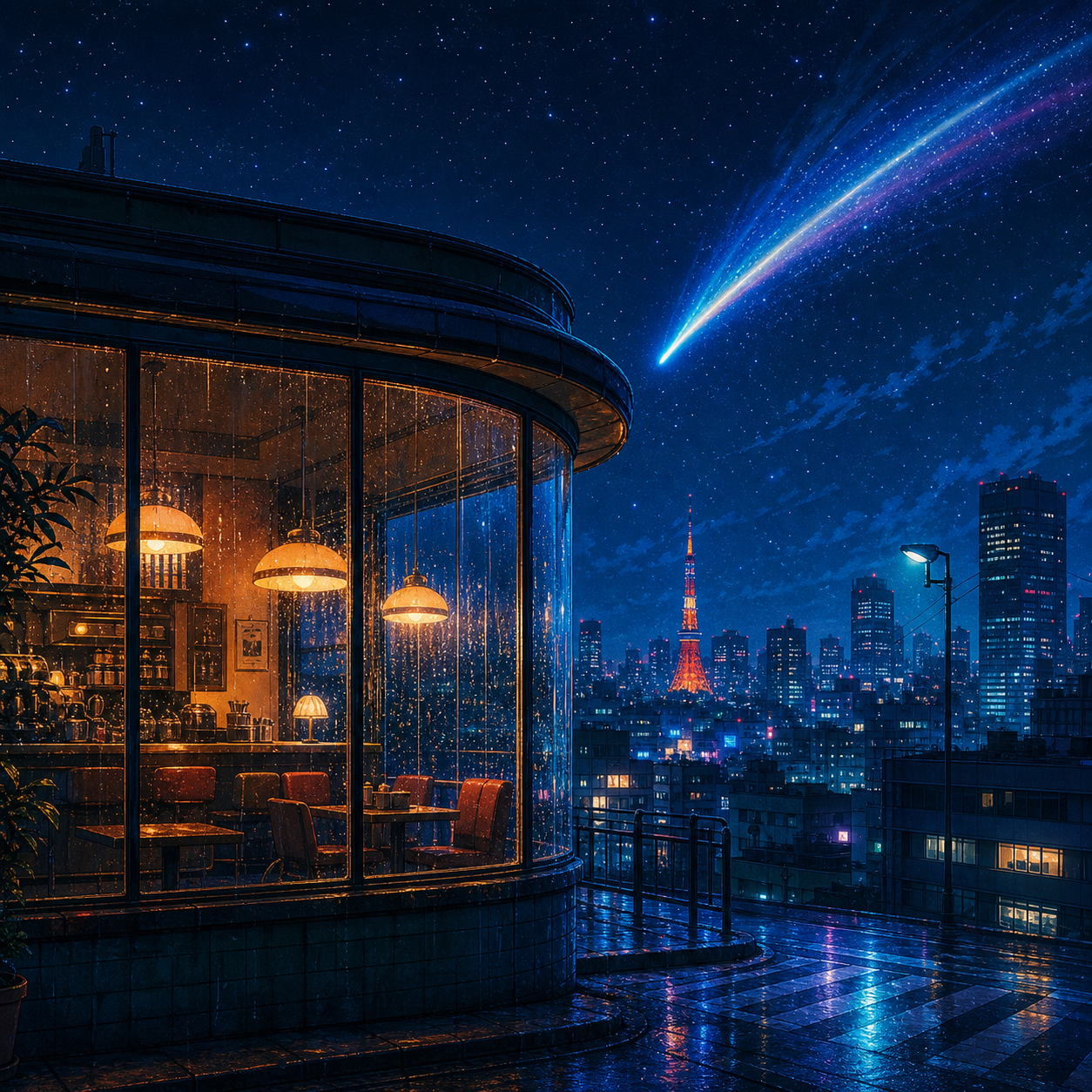 Kissaten Comet album cover