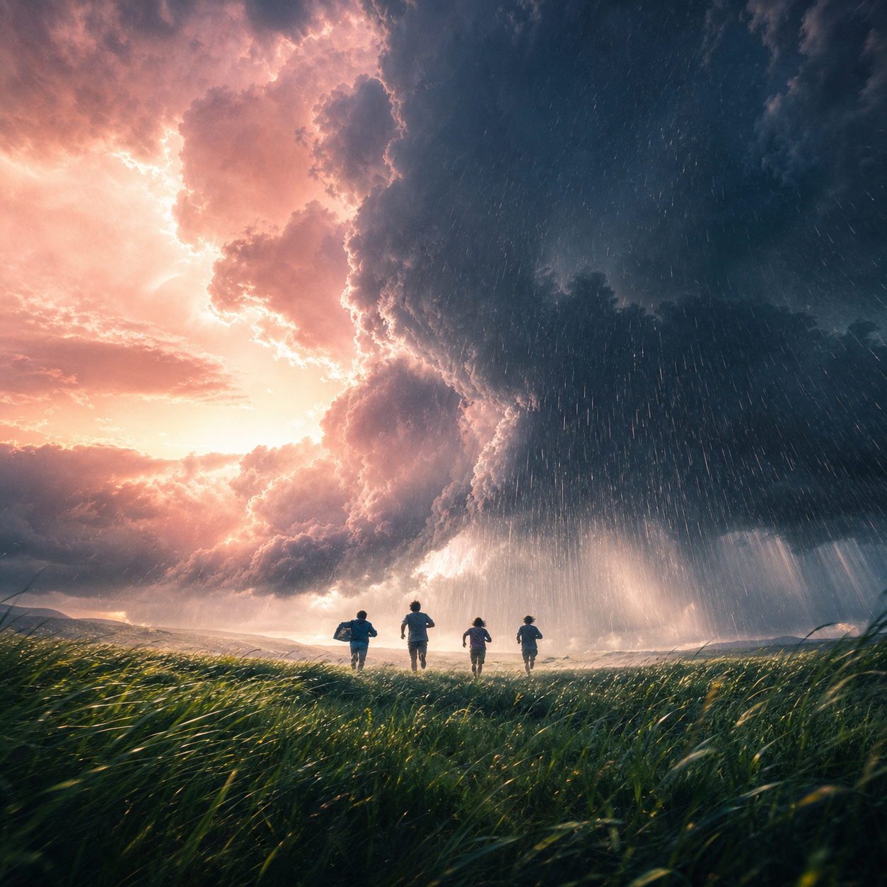 Run Toward the Weather